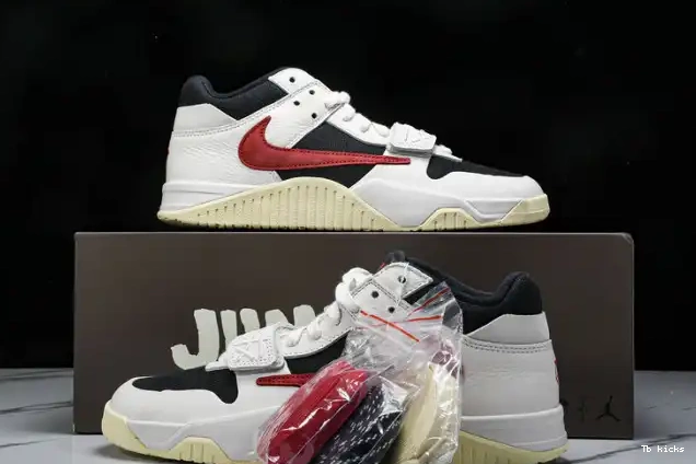 Reps TBK Jordan Scott Jumpman Red TR FZ8117-101 x University Travis Jack 0529